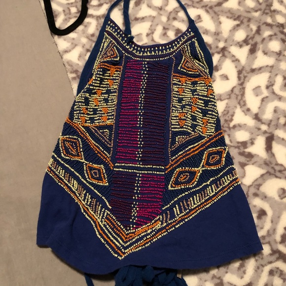 Free people beaded halter - Picture 2 of 4